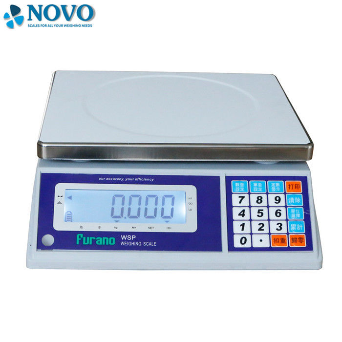 NLP Printer Digital Weighing Scale ABS Housing Smart Intellegient Single Platter